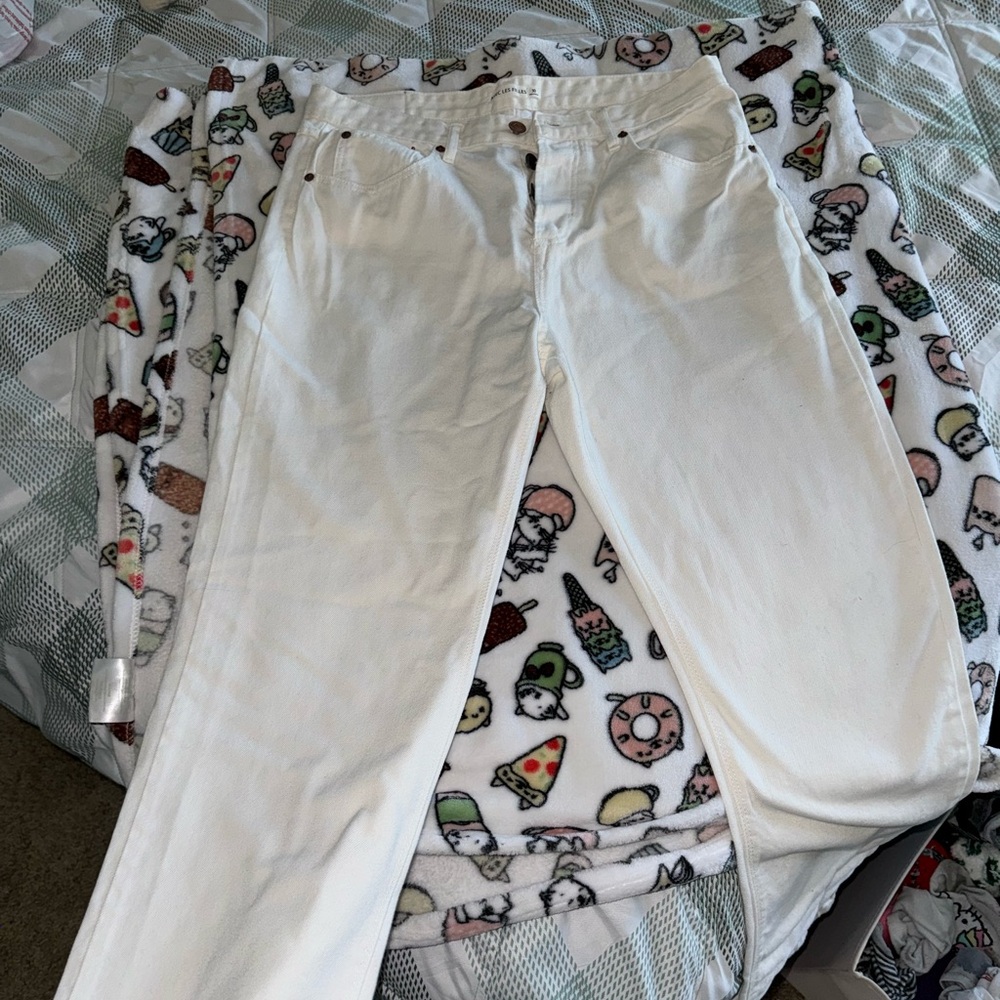 Avec Les Filles White Jeans